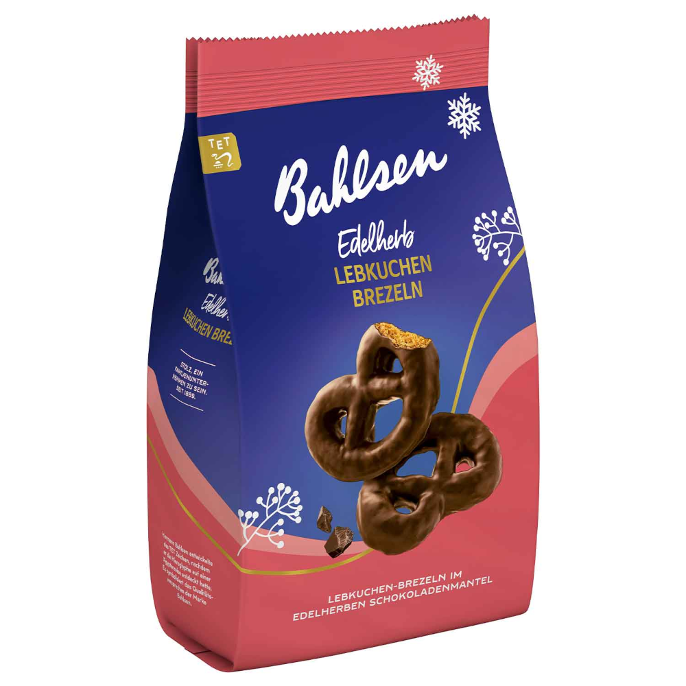 Bahlsen Edelherb Lebkuchen Brezeln Weihnachtsgebäck 250g