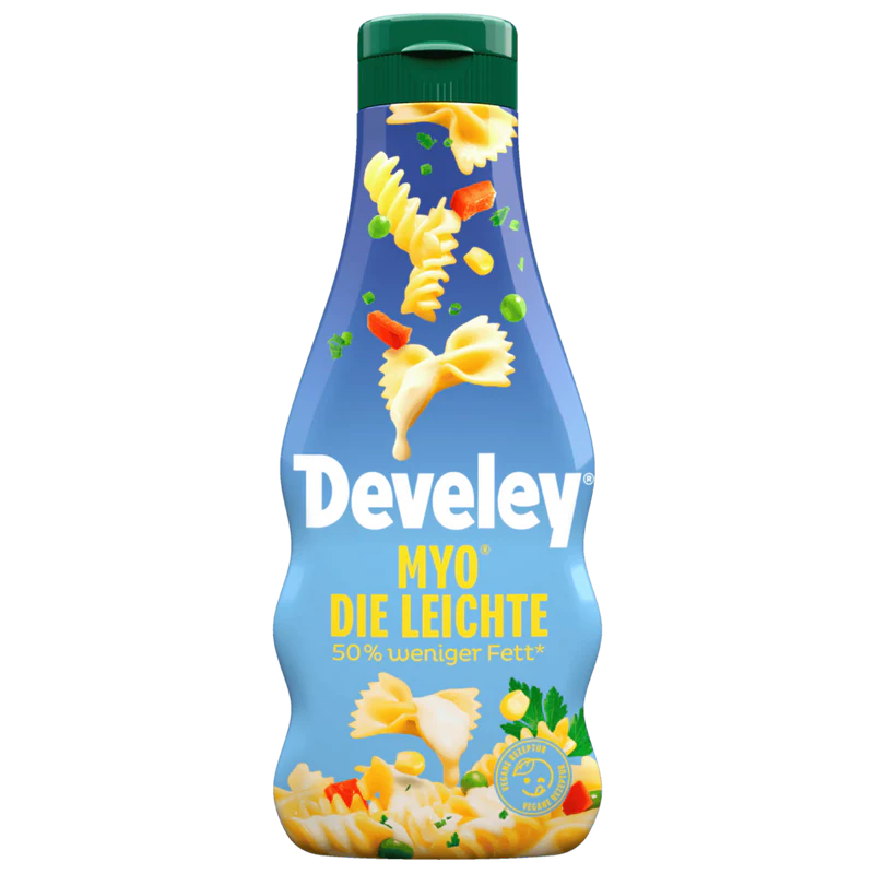 Develey the Light MYO® vegan mayonnaise 235ml / 7.95 fl.oz.