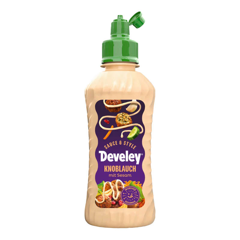 Develey Sauce & Style Garlic with Sesame 225ml / 7.61fl.oz.