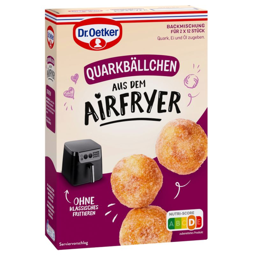 Dr. Oetker Mix per Dolci per "Airfryer Quarkbällchen"