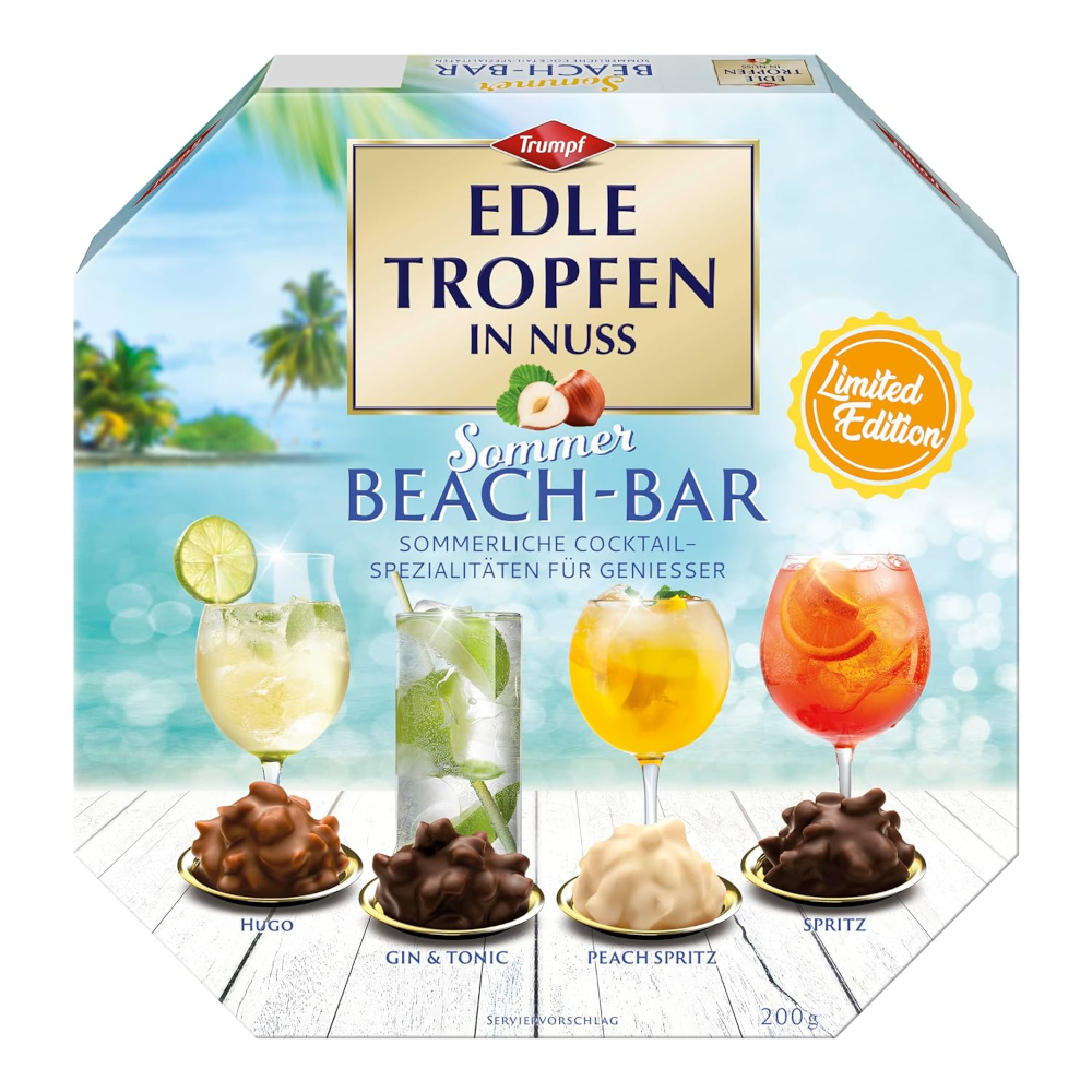 Trumpf Noble Drops in Nut "Summer Beach Bar" 200g / 7oz