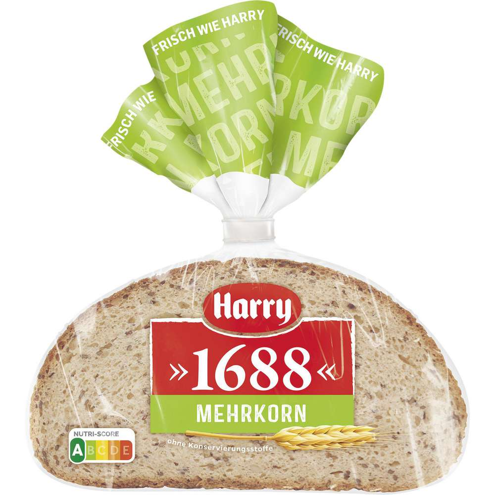 Harry 1688 多穀麵包 500g / 17.63oz