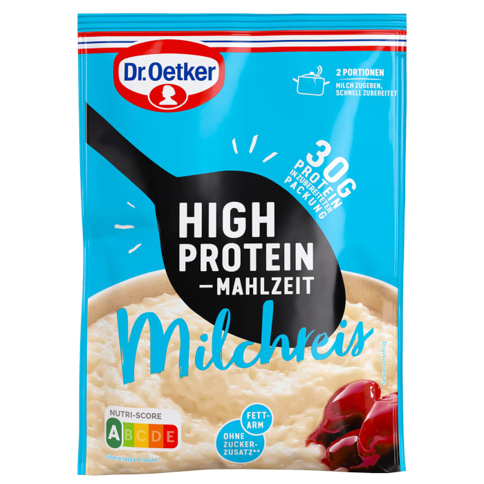 د. أوتكر وجبة عالية البروتين: أرز بالحليب 104g / 3.67oz