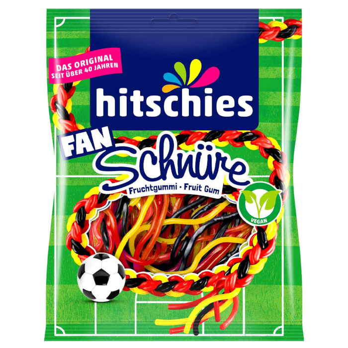 hitschies Fan Laces Chewy Candy 125g / 4.4oz