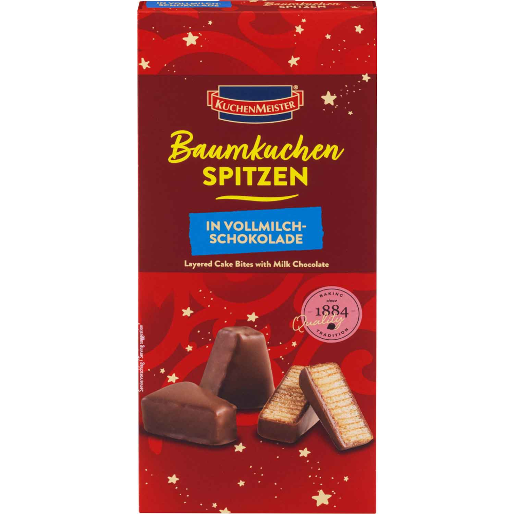 KuchenMeister Baumkuchenspitzen whole milk without alcohol 130g