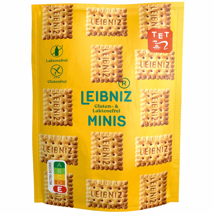 LEIBNIZ Butter Biscuits Minis Gluten and Lactose Free 100g / 3.53oz