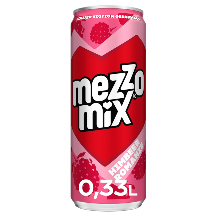 Mezzo Mix Raspberry Romance Soft Drink 330 ml / 11.16 fl. oz.