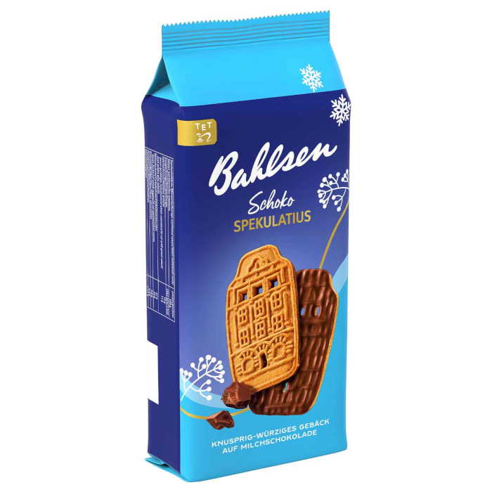 Biscuits de Noël spéculoos chocolat Bahlsen 192g