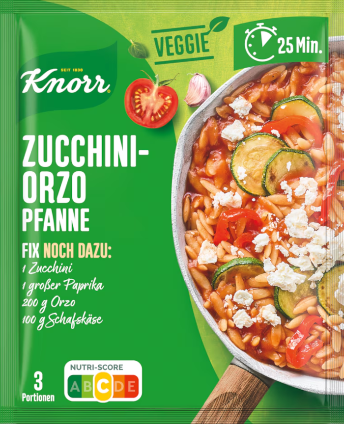Knorr Fix Veggie for Zucchini and Orzo Pan 46g / 1.62oz