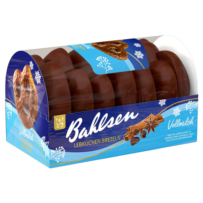 Bahlsen Schokoladen Lebkuchen Brezeln Vollmilch 175g / 6.17oz
