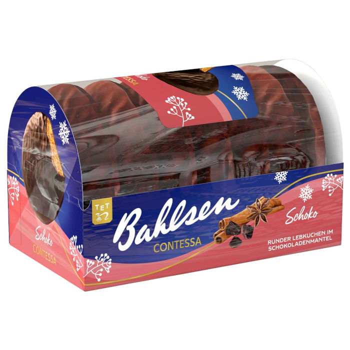 Bahlsen Contessa chocolate gingerbread Christmas cookies 200g