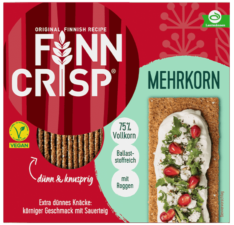 Finn Crisp Wholegrain Crispbread, vegan 175g / 6.17oz