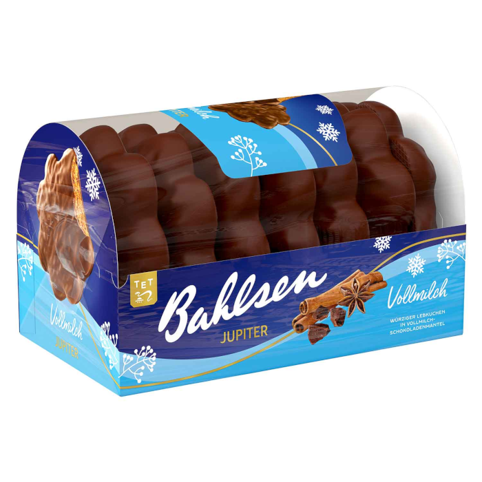 Bahlsen Jupiter pain d'épice au lait entier biscuits de Noël 200g