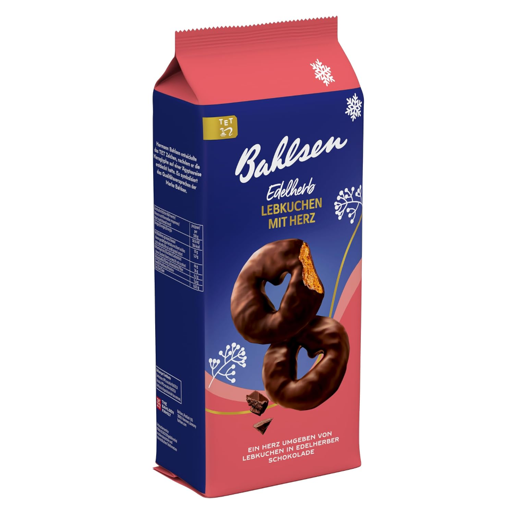 Bahlsen Lebkuchen with Heart Christmas Biscuits 300g / 10.58oz