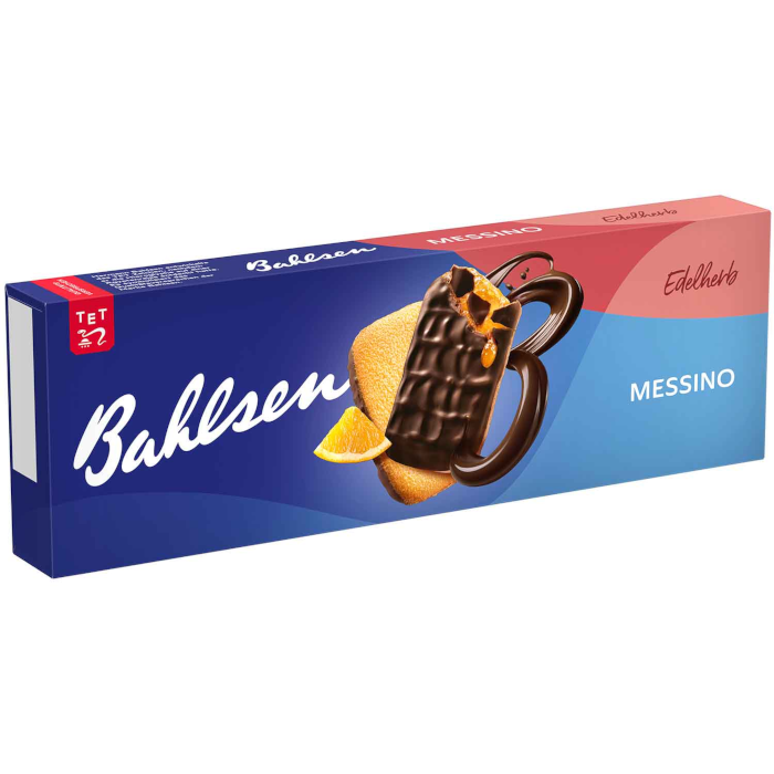 Bahlsen Messino Edelherb Feingebäck mit Orangenfruchtfüllung 125g