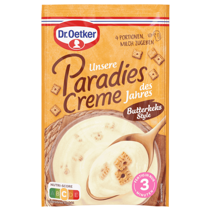 Dr. Oetker Paradies Creme des Jahres Butterkeks Style 64g