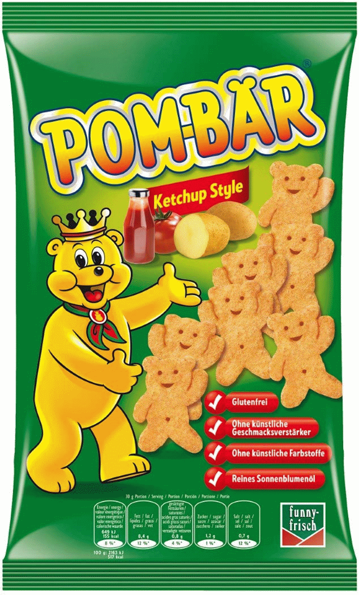 funny-frisch Pom-Bär Ketchup Style 75g